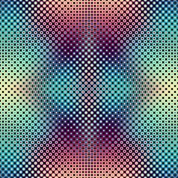 Geometric seamless pattern of a cubes in low poly style. Stock Illustration