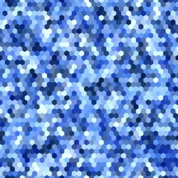 Geometric seamless pattern of a cubes in low poly style. Illustrazione stock