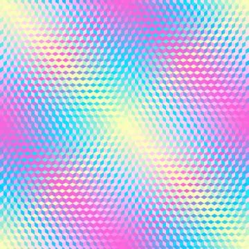 Geometric seamless pattern of a cubes in low poly style. Illustrazione stock