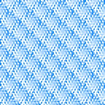 Geometric seamless pattern of a cubes in low poly style. Illustrazione stock