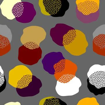 Geometric seamless pattern of a cubes in low poly style. Ilustración de archivo