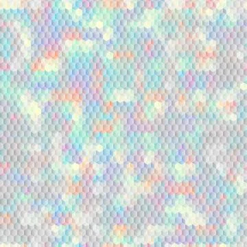 Geometric seamless pattern of a cubes in low poly style. Stock Illustration