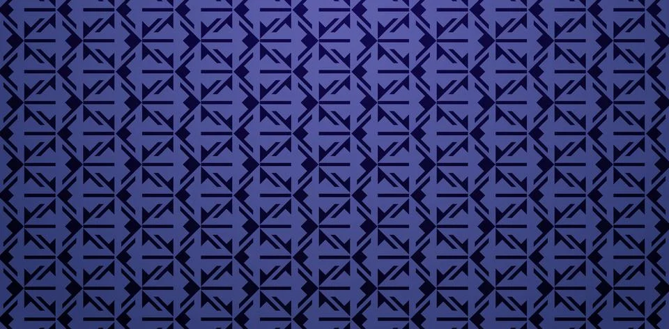 Geometric seamless pattern dark blue Stock Illustration
