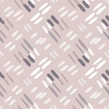 Geometric seamless pattern with dash line. Diagonal line shapes endless wallp Stock Illustration