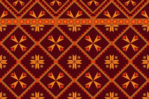 Geometric seamless pattern Design for background,carpet,wallpaper,clothing Illustrazione stock