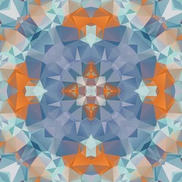 Geometric seamless pattern design, Repeat textile design. Fabric print Stock Illustration