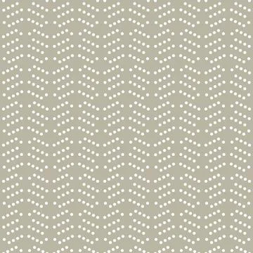 Geometric Seamless Pattern With Dotted Triangles 스톡 일러스트