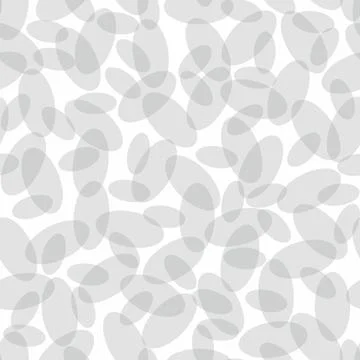 Geometric seamless pattern with ellipses. Stock Illustration