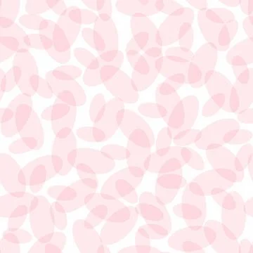 Geometric seamless pattern with ellipses. Stock Illustration