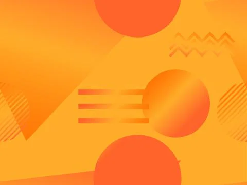 Geometric seamless pattern. Geometric shapes with gradient, memphis style. Zi イラスト素材