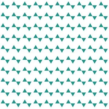 Geometric seamless pattern green emerald white triangle background, simple ep 스톡 일러스트