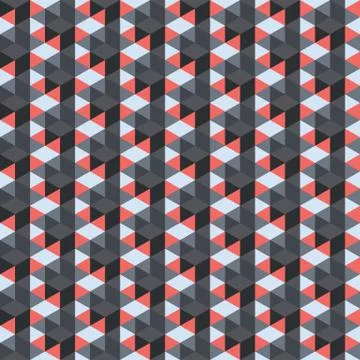Geometric seamless pattern Stock Illustration