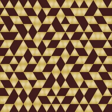 Geometric Seamless  Pattern Stock Illustration