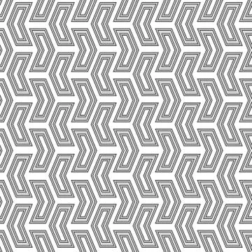Geometric Seamless  Pattern 스톡 일러스트