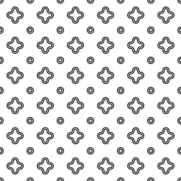 Geometric seamless pattern Stock Illustration