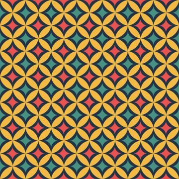 Geometric seamless pattern Stock Illustration