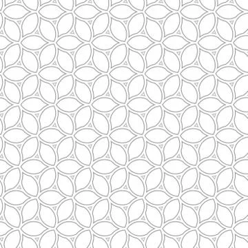 Geometric Seamless Pattern Stock Illustration
