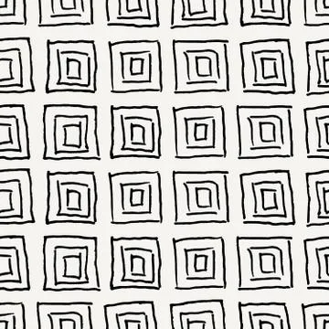 Geometric Seamless Pattern Stock Illustration