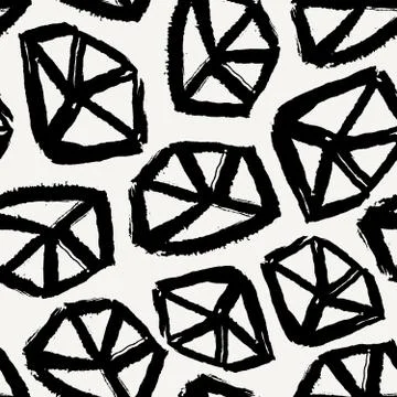Geometric Seamless Pattern Illustrazione stock
