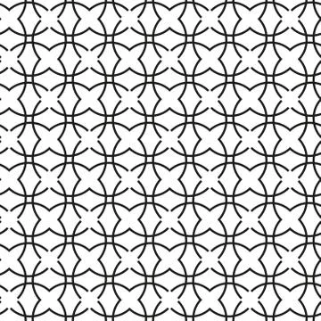 Geometric Seamless Pattern Stock Illustration
