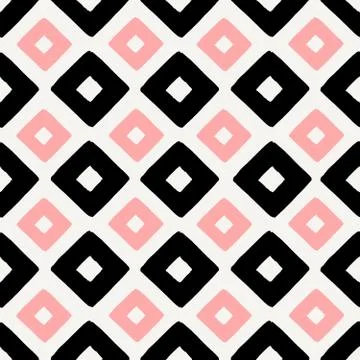 Geometric Seamless Pattern Stock Illustration