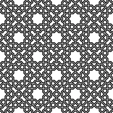 Geometric Seamless Pattern Stock Illustration