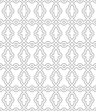 Geometric Seamless Pattern Stock Illustration