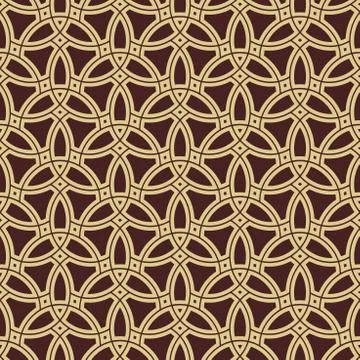 Geometric Seamless Pattern Stock Illustration