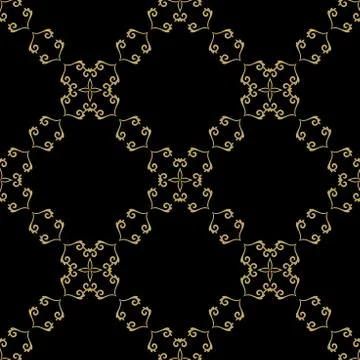 Geometric Seamless Pattern Stock Illustration