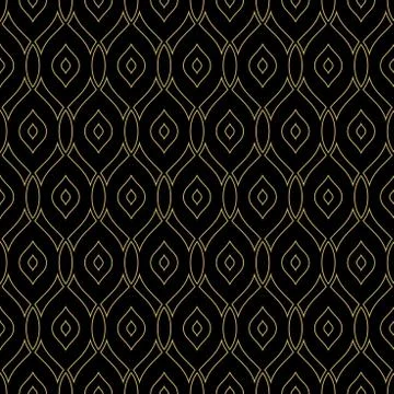 Geometric Seamless Pattern Stock Illustration