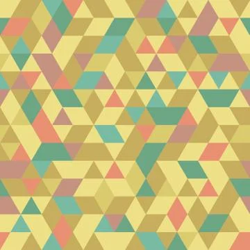 Geometric Seamless Pattern Illustrazione stock