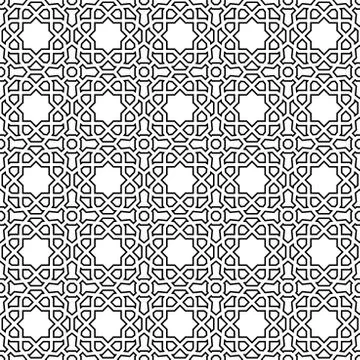 Geometric Seamless Pattern Stock Illustration