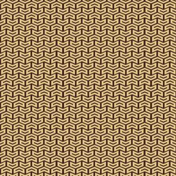 Geometric Seamless Pattern Stock Illustration