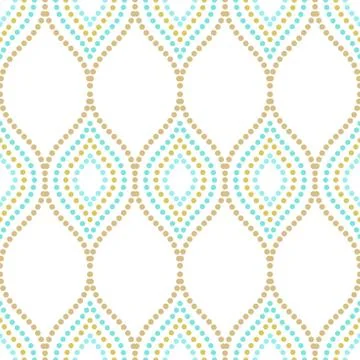 Geometric Seamless Pattern Stock Illustration