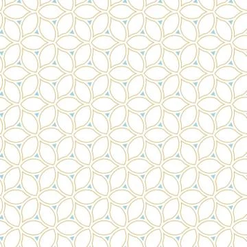 Geometric Seamless Pattern Stock Illustration