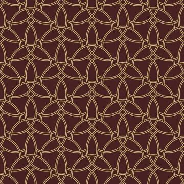 Geometric Seamless Pattern Stock Illustration