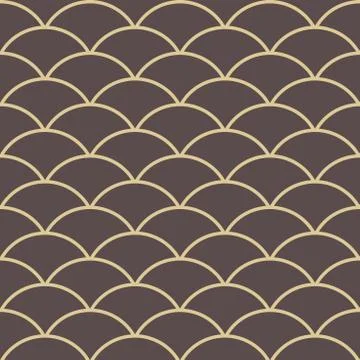 Geometric Seamless Pattern Illustrazione stock