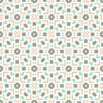 Geometric Seamless Pattern Stock Illustration