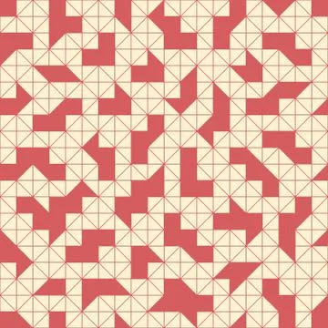 Geometric seamless pattern Illustrazione stock