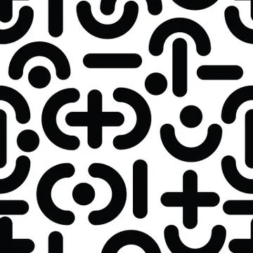 Geometric seamless pattern Illustrazione stock