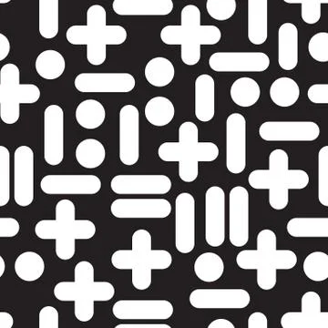 Geometric seamless pattern Stock Illustration