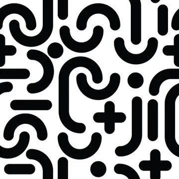 Geometric seamless pattern Stock Illustration