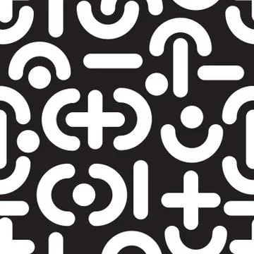 Geometric seamless pattern Illustrazione stock