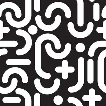 Geometric seamless pattern Illustrazione stock