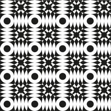 Geometric seamless pattern Stock Illustration
