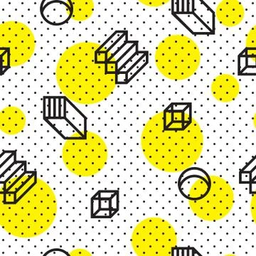 Geometric Seamless Pattern Stockillustratie