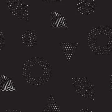 Geometric Seamless Pattern Illustrazione stock