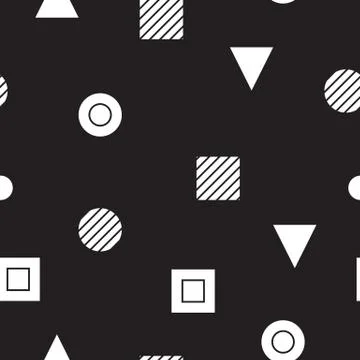 Geometric Seamless Pattern イラスト素材