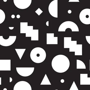 Geometric Seamless Pattern 스톡 일러스트