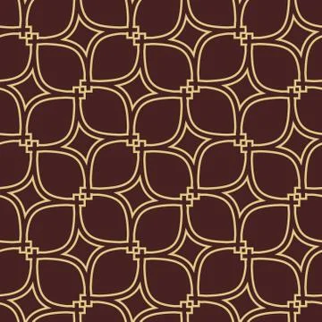Geometric Seamless Pattern Illustrazione stock